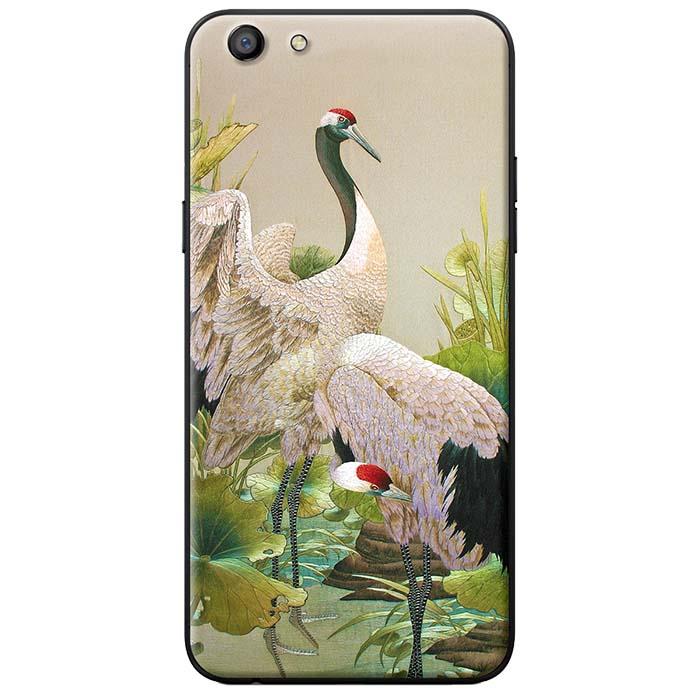 Ốp lưng oppo f3 chim hạc