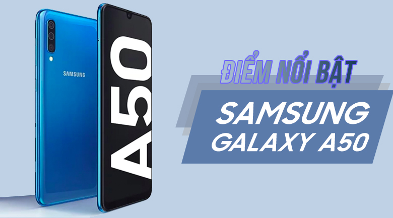 điện thoại giá siêu rẻ Chính Hãng Samsung Galaxy A50 máy 2sim ram 4G/64G, Màn hình: Super AMOLED, 6.4", Full HD+, Camera sau: Chính 25 MP & Phụ 8 MP, 5 MP - Bảo hàng 12 tháng