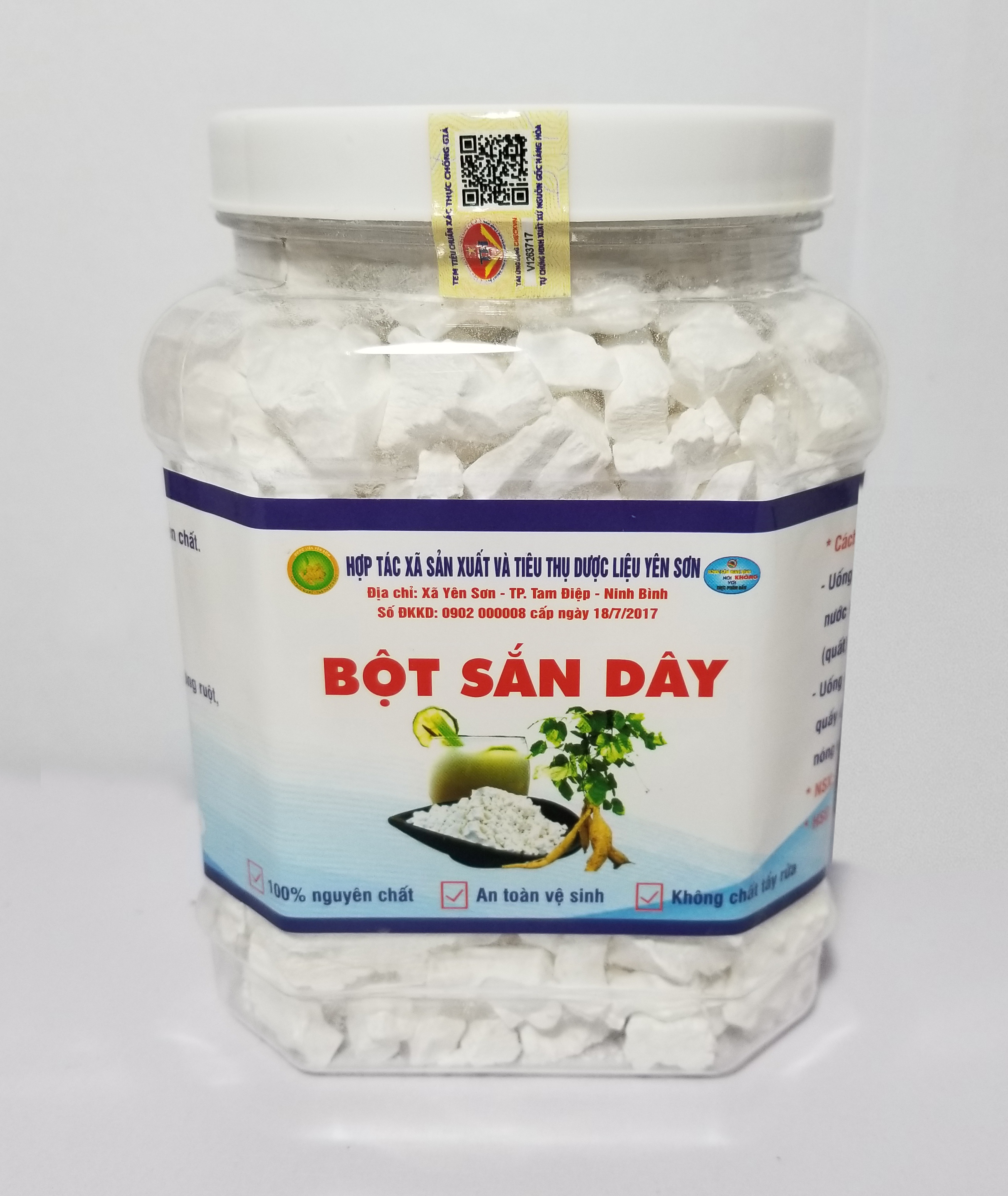 Tinh bột sắn dây nguyên chất 500gram