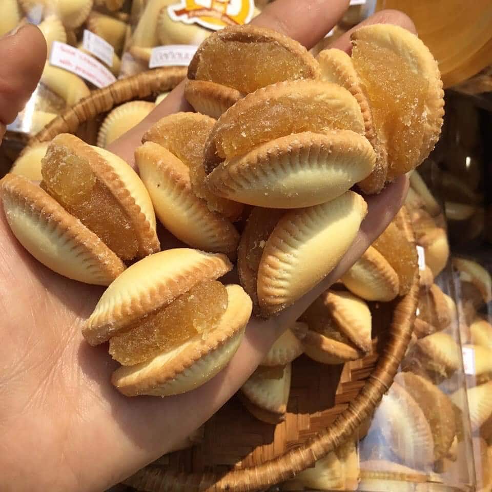 Bánh Sò Kẹp Thơm Thái - Ngon Mê Ly - 1 Hủ