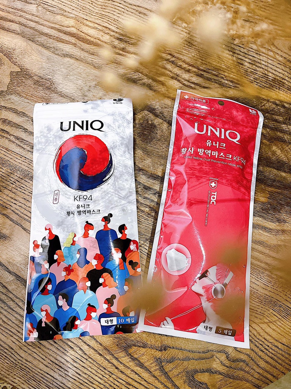 [HCM] Set 50 chiếc khẩu trang 4D KF94 HMMASK kháng khuẩn