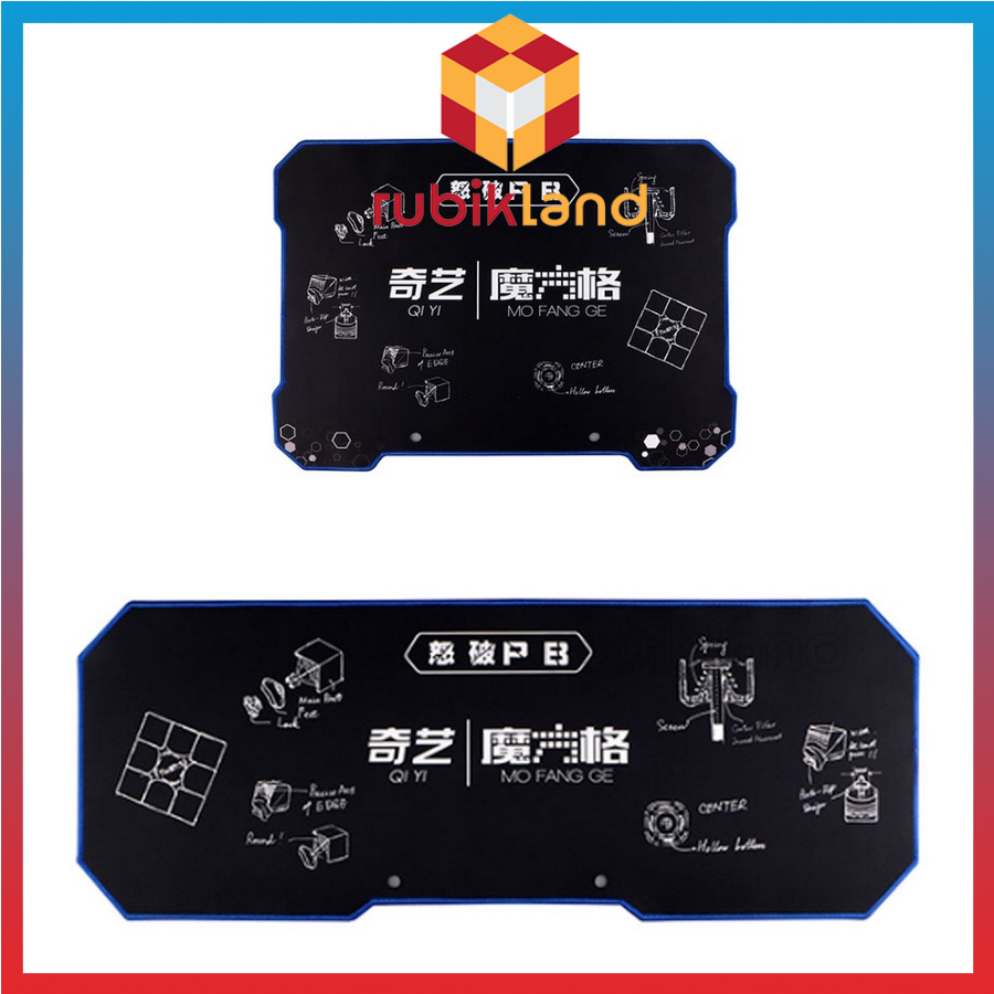 Thảm Rubik QiYi Mat MoYu Mat Rubic Size Nhỏ Và Size Lớn Đồ Chơi Trí Tuệ Trẻ Em