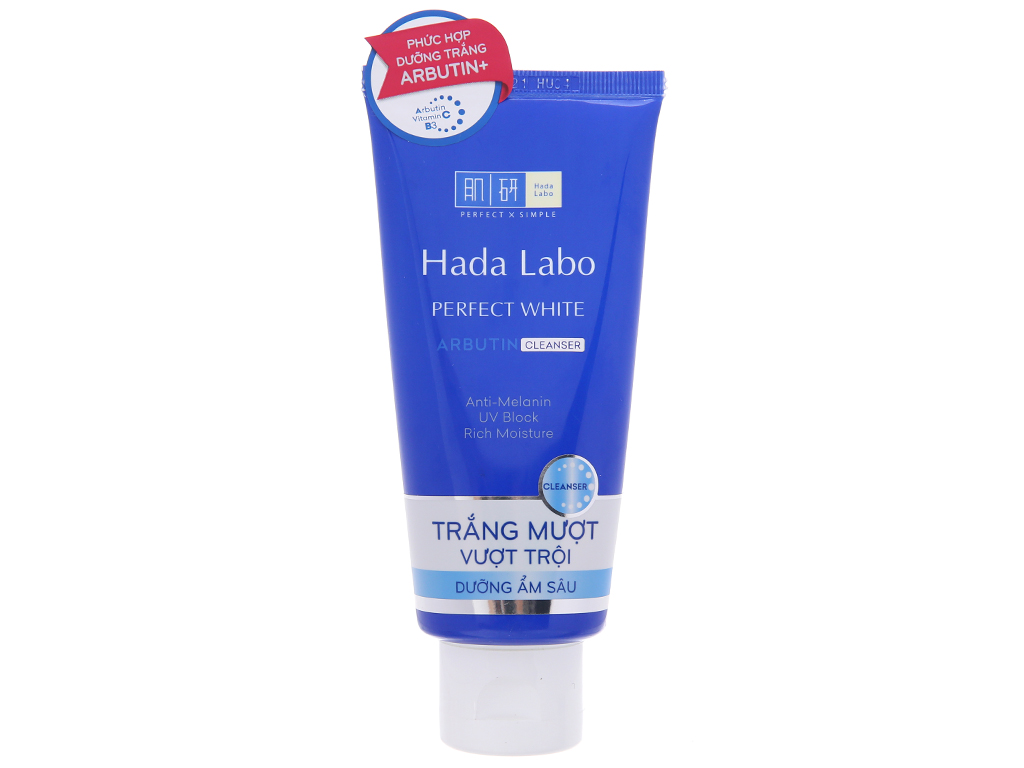 Kem rửa mặt dưỡng trắng Hada Labo Perfect White 80g