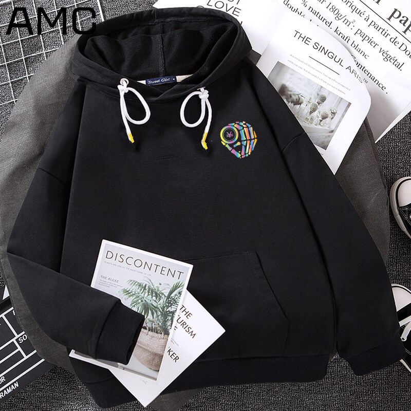 áo nỉ hoodie phản quang