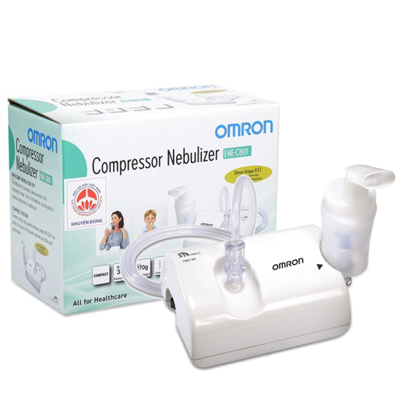 Máy xông mũi họng Omron NE-C801 - Bảo hành 2 năm cao cấp