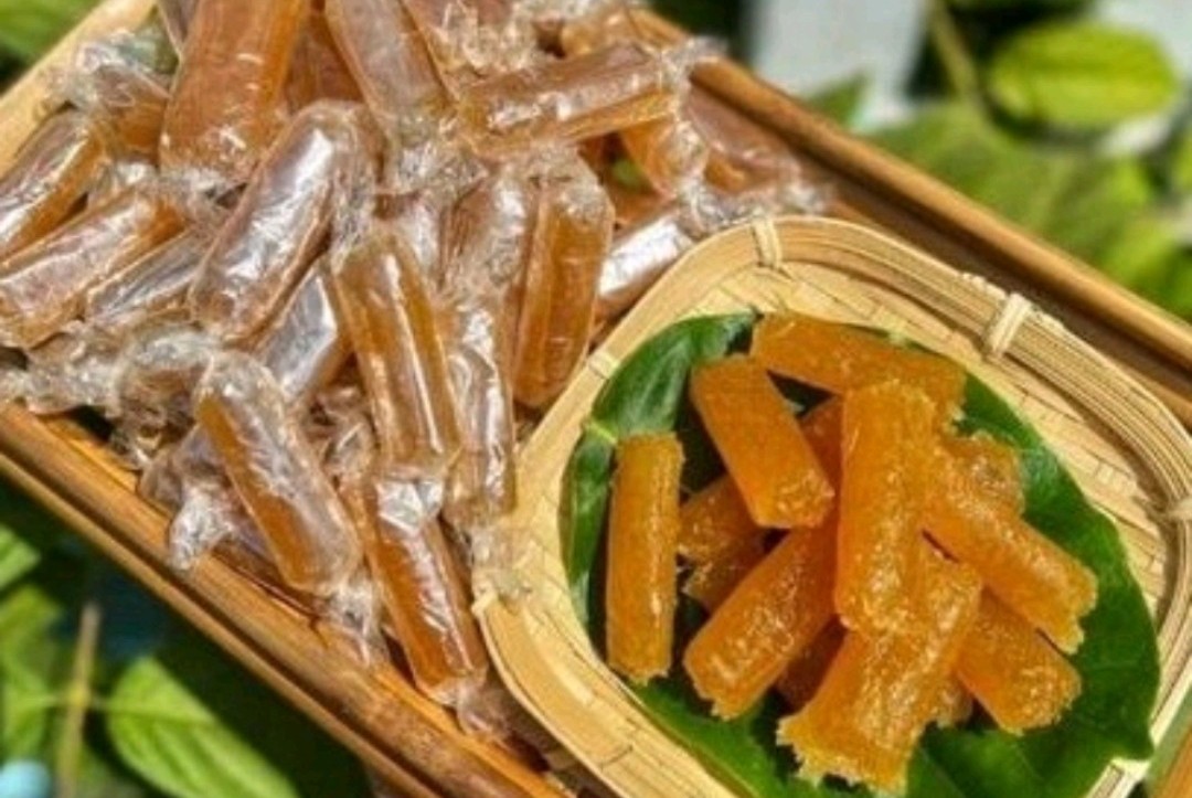 Mứt Gừng Huế Dẻo Tuyết (Giữ Nguyên Vị Cay Của Gừng, Ngọt Ít)