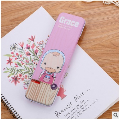 Hộp bút sắt siêu cute