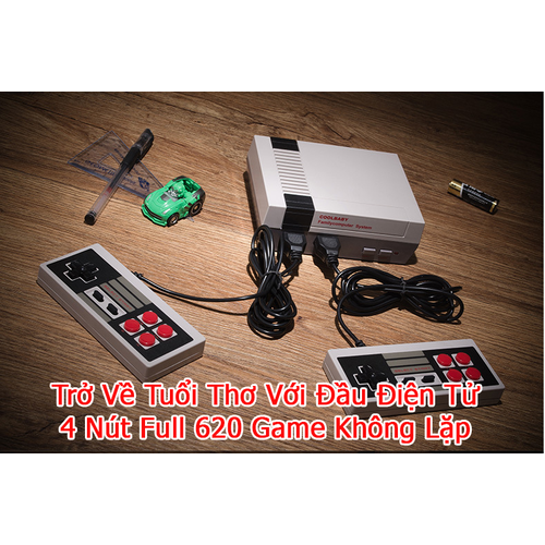 Máy Chơi Game Cổ Điển NES Classic 620 Trò Chơi