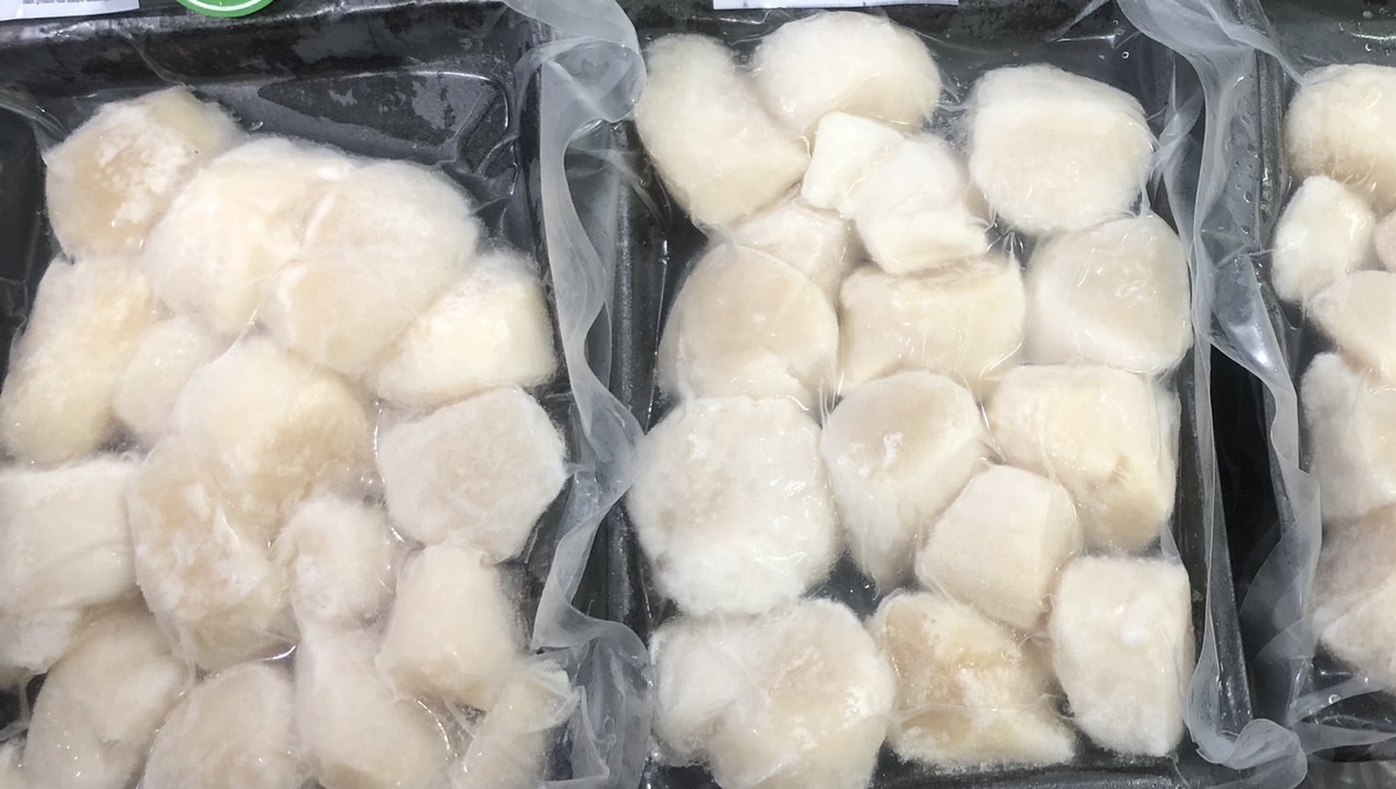 [HCM] Cồi Sò Điệp Khay 300gr (size 30-45 cồi/ký)