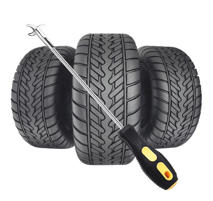 Dụng cụ nạy đinh cây tua vít lấy cạy đinh loại bỏ đá gạch cát lốp bảo vệ lốp xe tiện lợi nhỏ gọn cho xe hơi