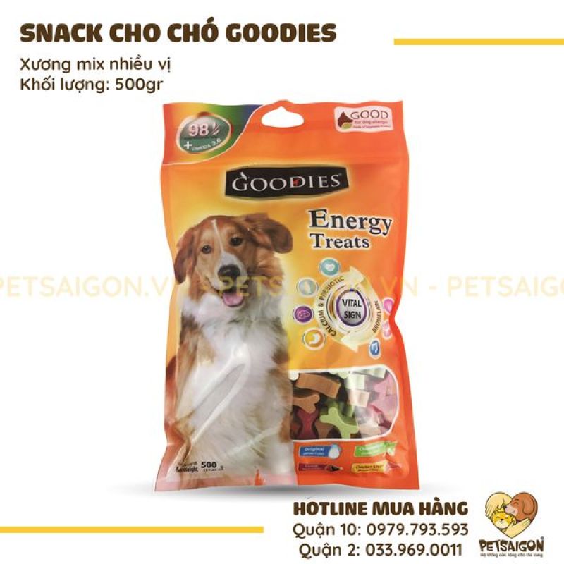 XƯƠNG MIX 4 VỊ GOODIES