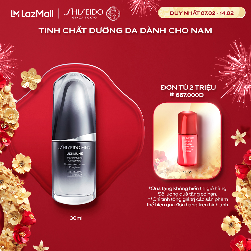 Tinh chất dưỡng da Shiseido Men Ultimune Power Infusing Concentrate 30ml