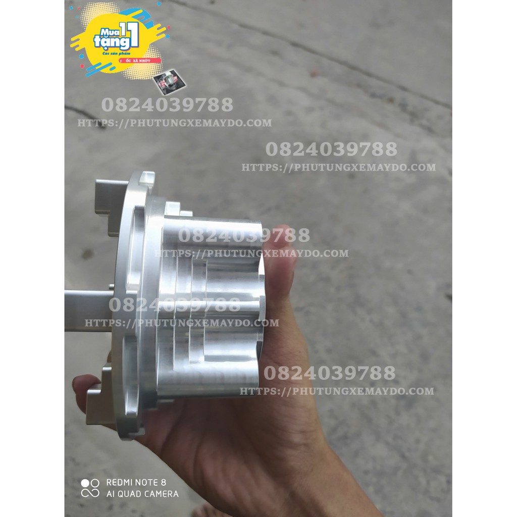 Cùi đĩa tãi nhôm cnc cho exciter