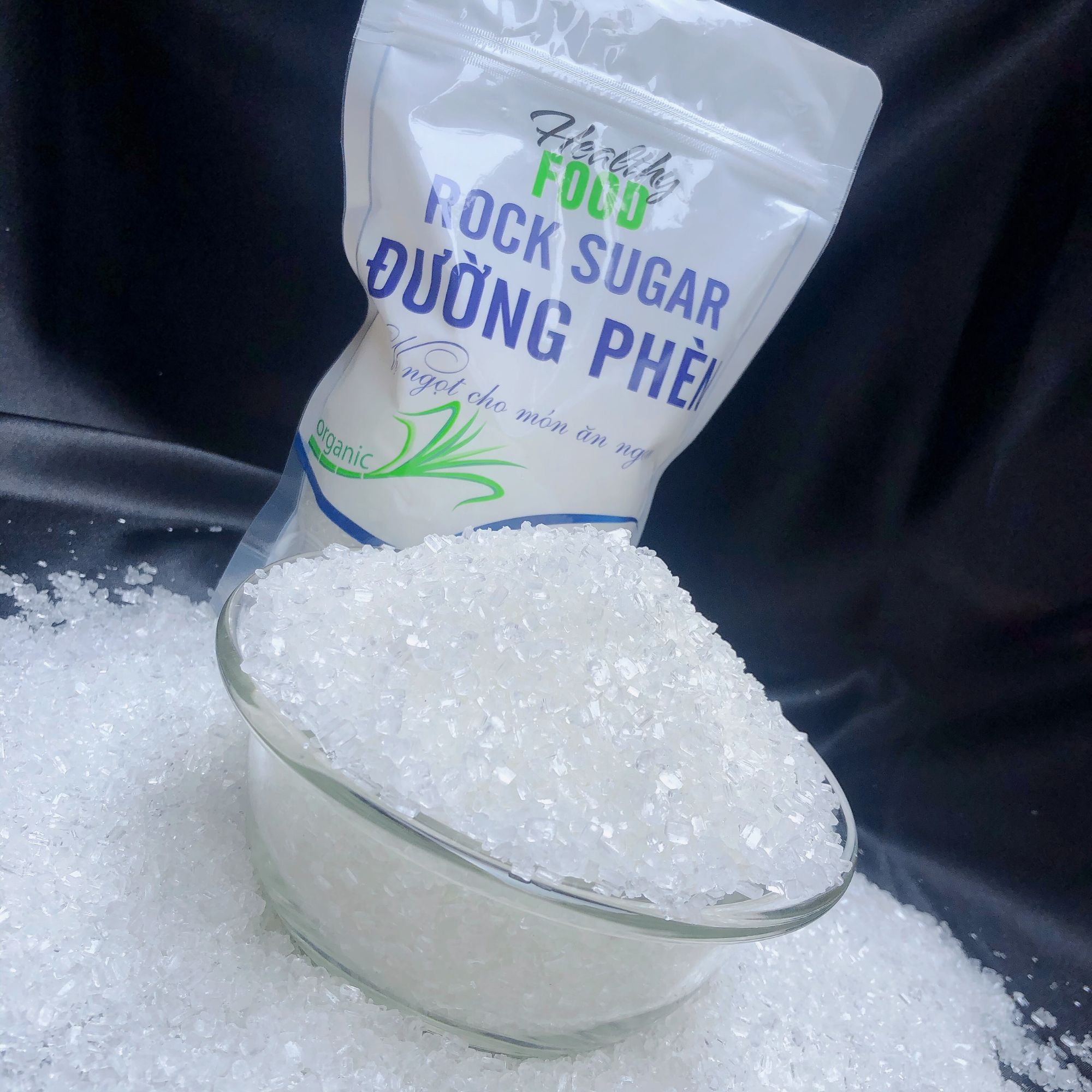 [HCM]ĐƯỜNG PHÈN HẠT túi 500g