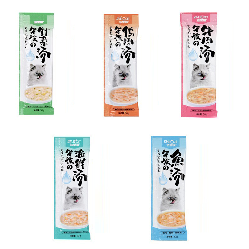 canh sup dali thức dành cho mèo 30gr