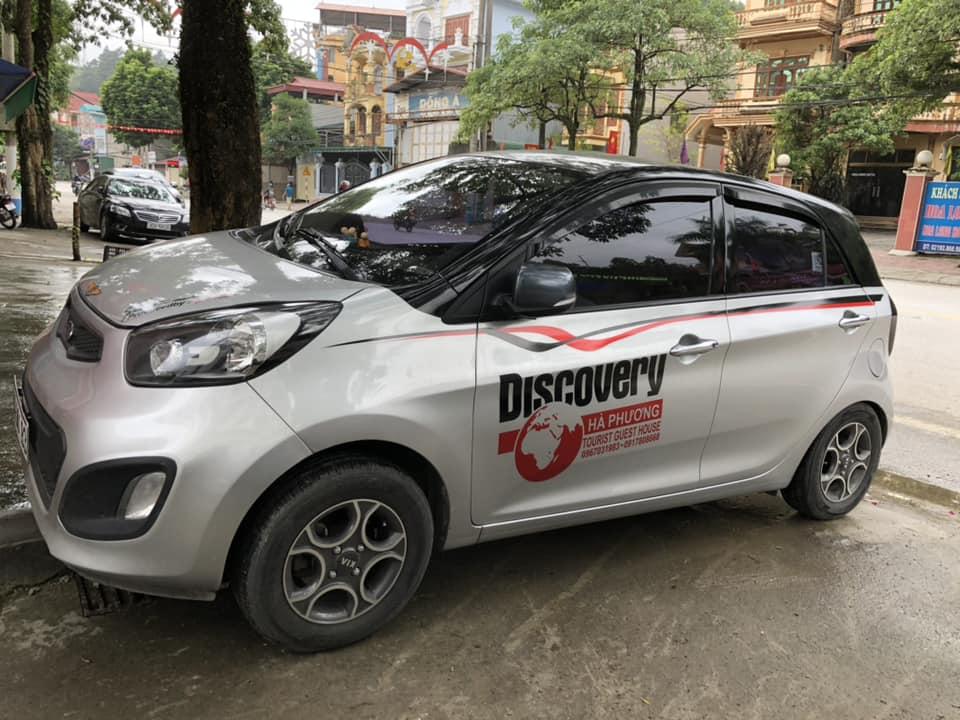 Tem dán sườn xe kia morning