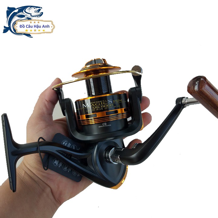 Máy câu cá Yolo Magic Spin 3000 - 6000 siêu khỏe chất lượng cao  (cam kết đổi trả trong 2 tuần đầu)