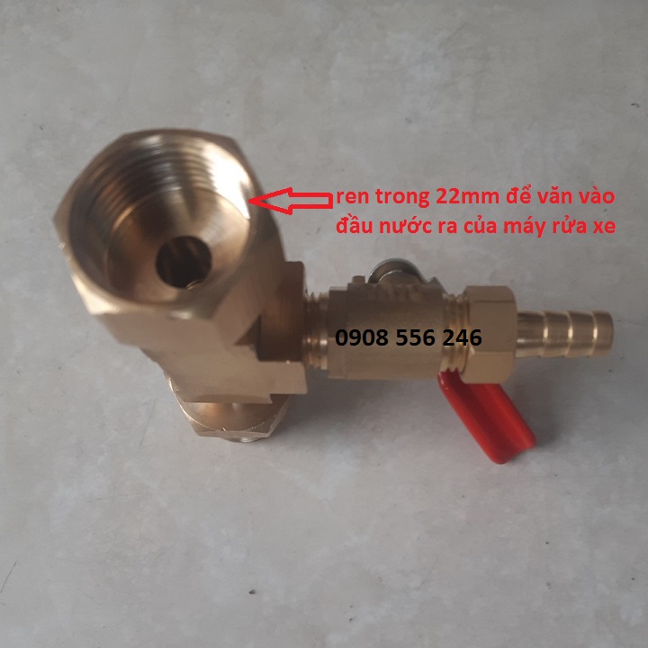 Van giảm áp cho máy rửa xe áp lực cao