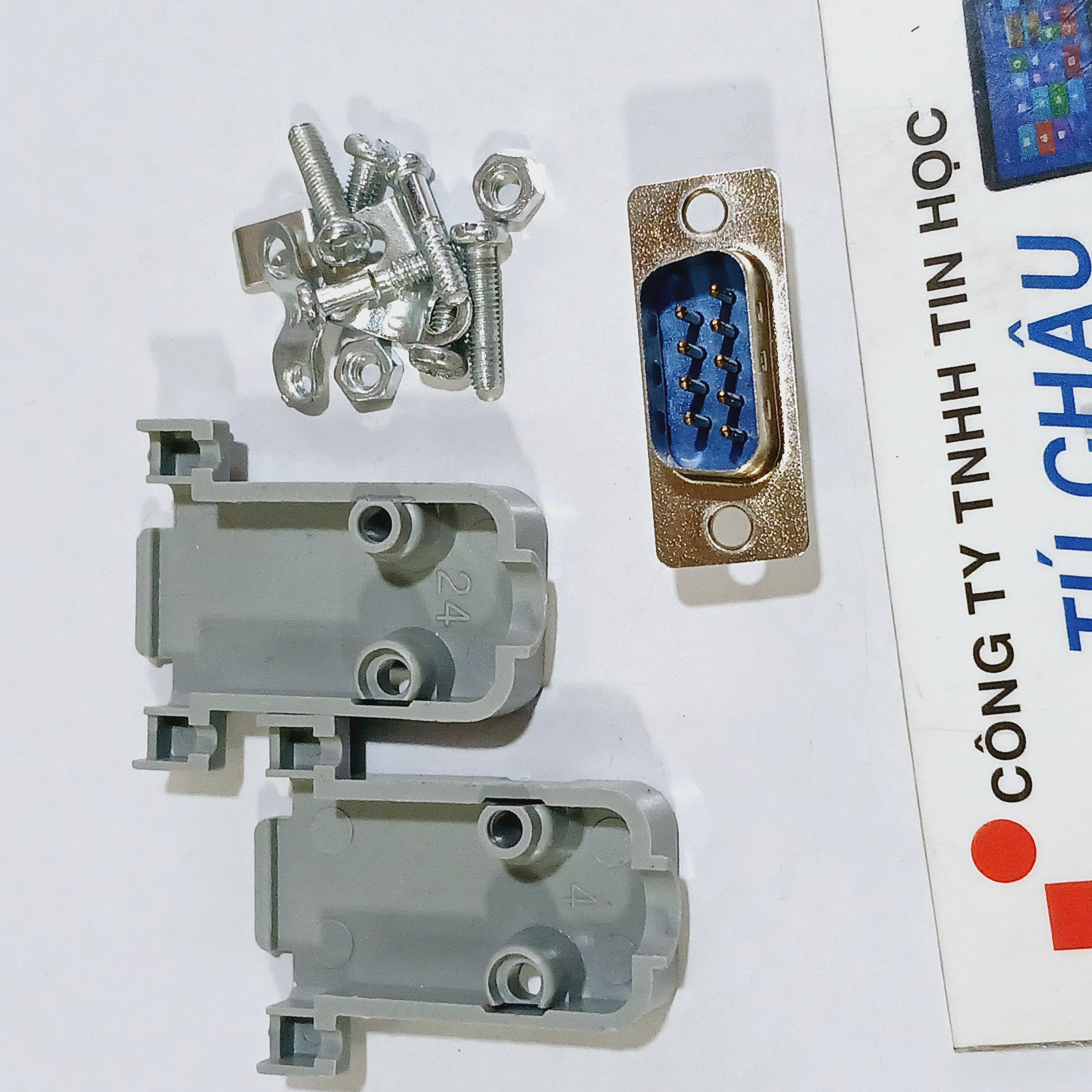 Com 9 Soldering Tip (Db9F - 9m): Female Com 9 Tip (Db9F-9M) / Male Com 9 Tip (Db9M - 9m)
