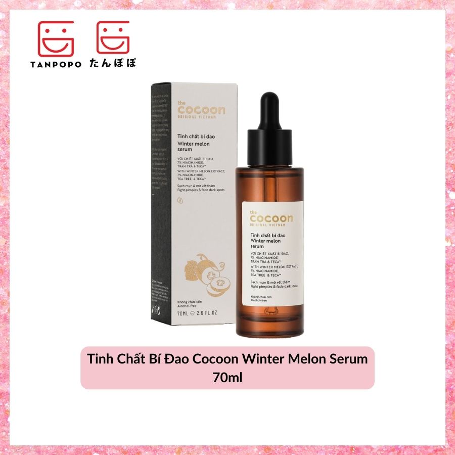 [Có sẵn] [Chính hãng] Tinh Chất Bí Đao Cocoon Winter Melon Serum 70ml