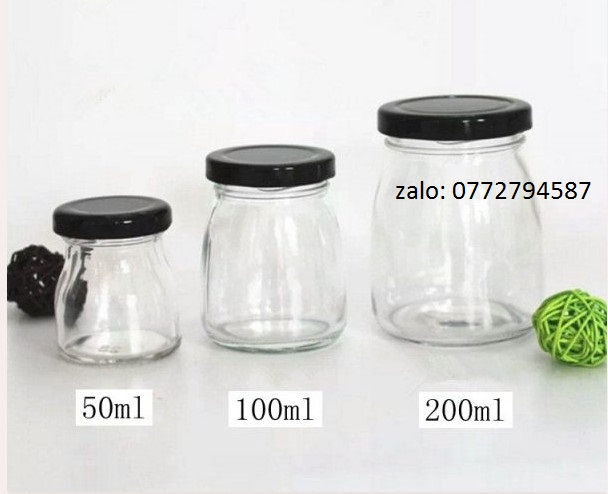 [HÀNG CHẤT LƯỢNG] Hũ Sữa Chua Nắp Thiết 100ml 200ml (Combo 10 hũ)