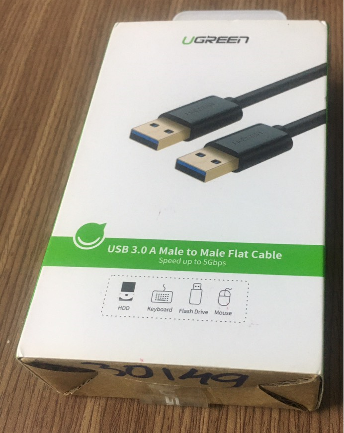 [HCM]Cáp USB 3.0 2 đầu dương USB dài 1.5m Ugreen 30149 - Tốc độ 5Gbps