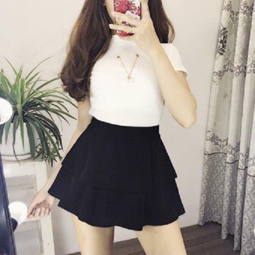 Chân váy 2 tầng tiểu thư Sang Chảnh