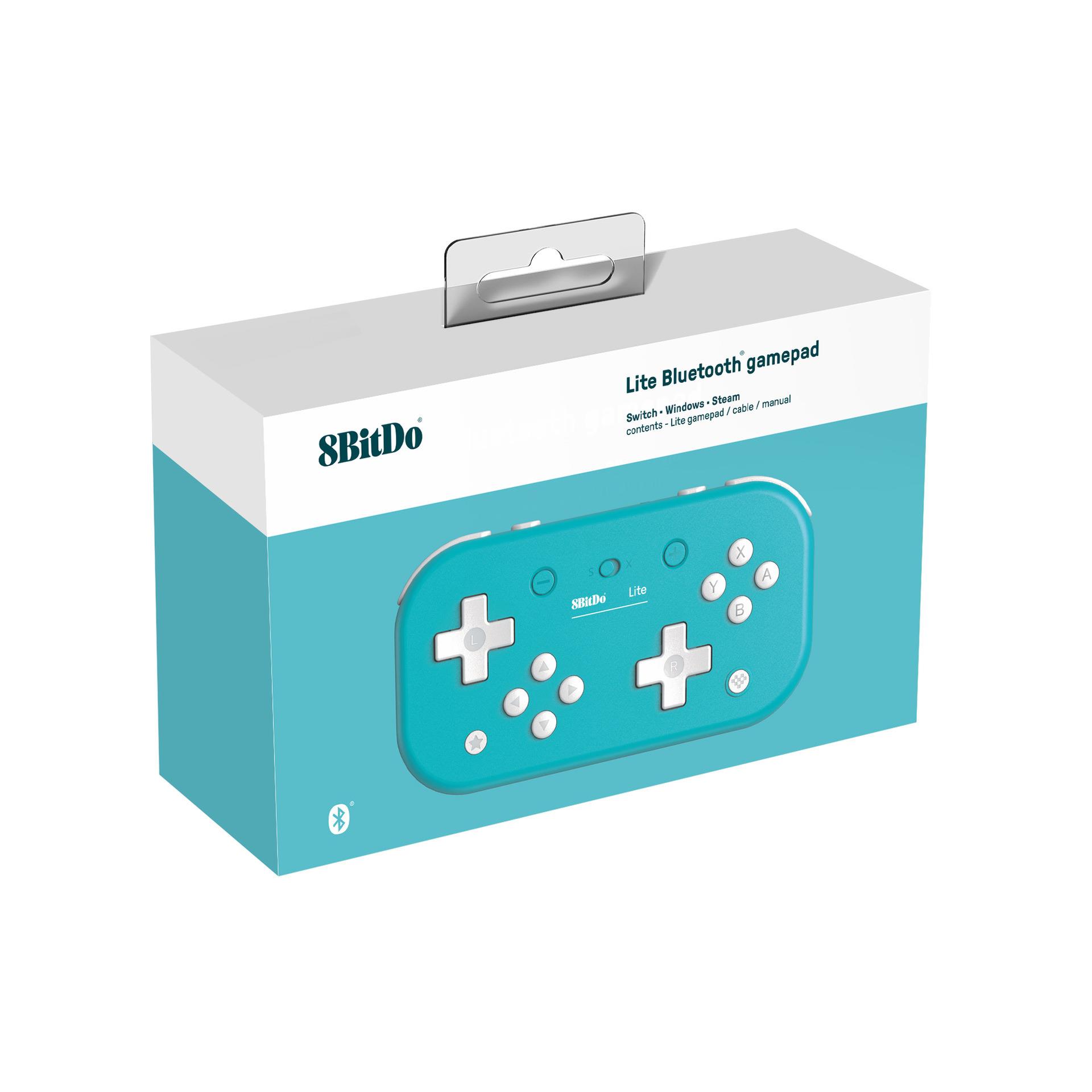 Tay cầm chơi game bluetooth 8Bitdo Lite - Dùng cho Nintendo Switch Windows MacOS Điện thoại