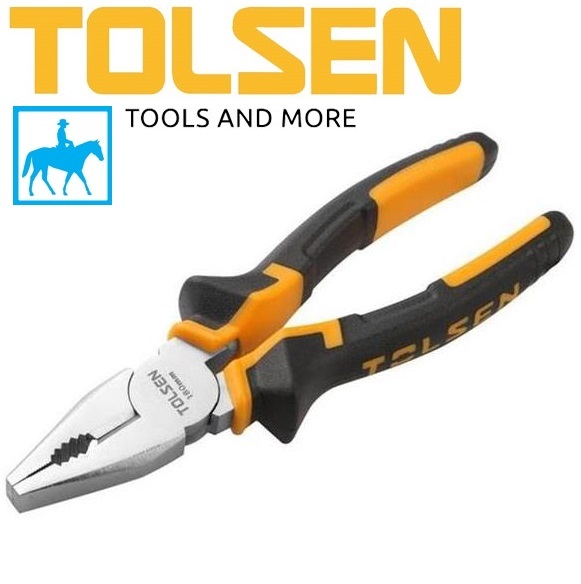 Kềm Răng Kềm Điện 180mm 7inch Combination Pliers TOLSEN 10001