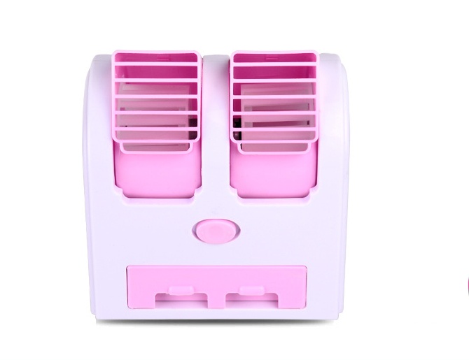 Quạt điều hòa mini có khay chứa đá 2 cửa gió