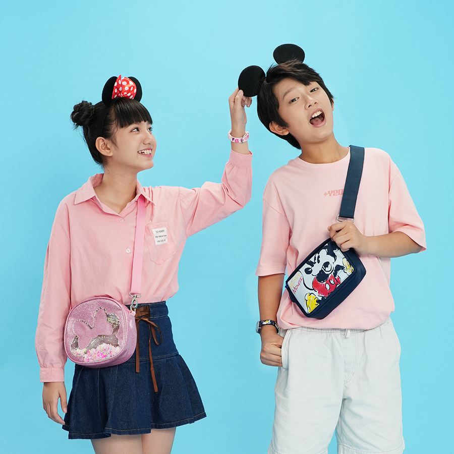 Túi Đeo Chéo Mickey CLEVER HIPPO CRLM2201/BLUE