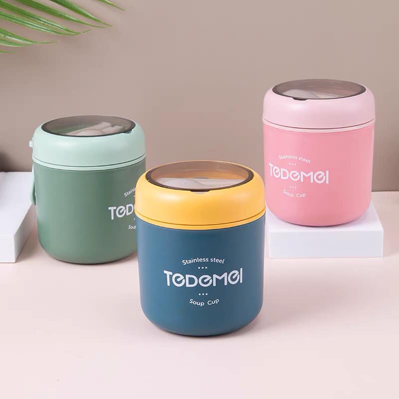 Bình ủ cháo giữ nhiệt TEDEMEI 430ml