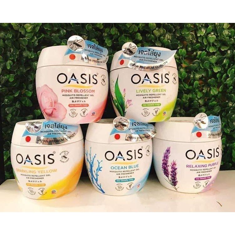 Combo 2 Hũ Sáp Thơm Đuổi Muỗi Oasis 180g Thái Lan