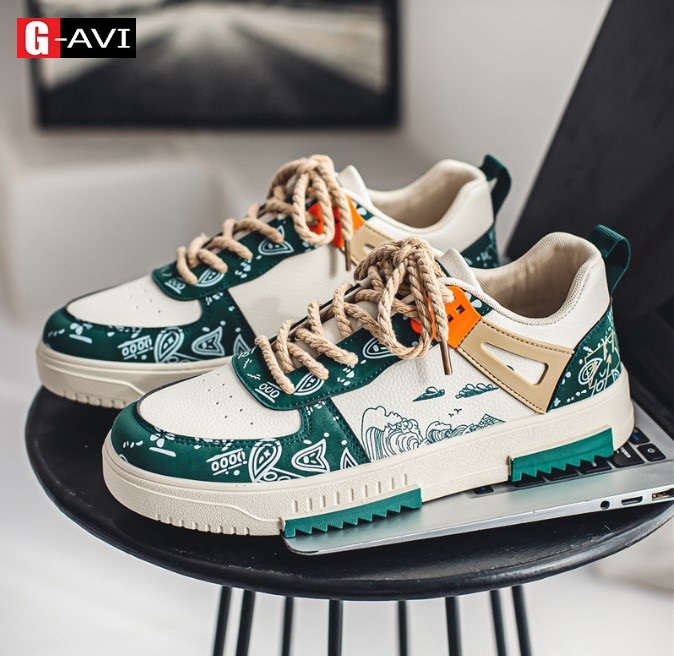 Giày nam, giày sneaker thể thao nam đế khâu mẫu mới nhất hot 2023 SP- C05