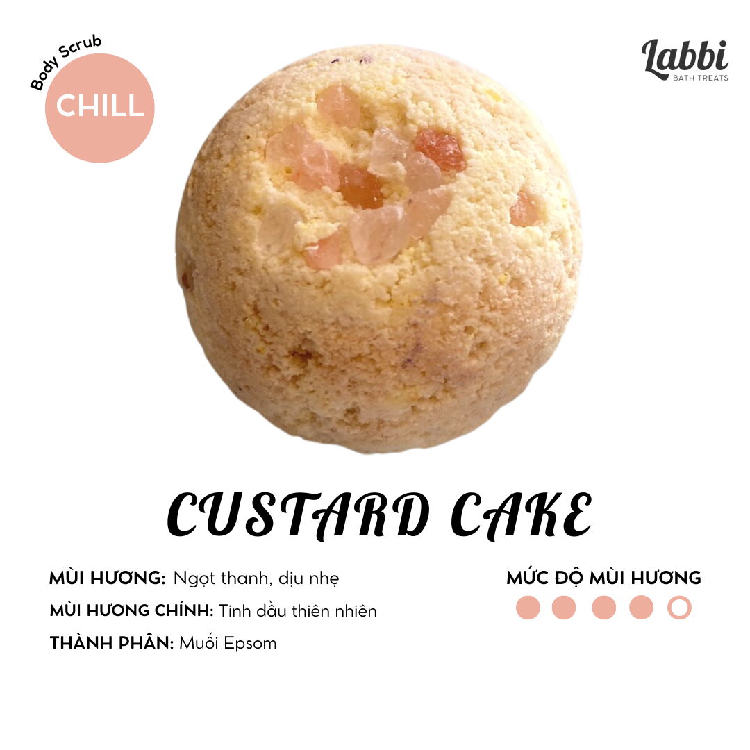 Tẩy tế bào chết body Custard Cake
