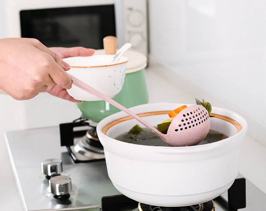 Vá Múc Canh/Muôi Múc Canh/ Muỗng Múc Canh Lúa Mạch 2 Công Dụng