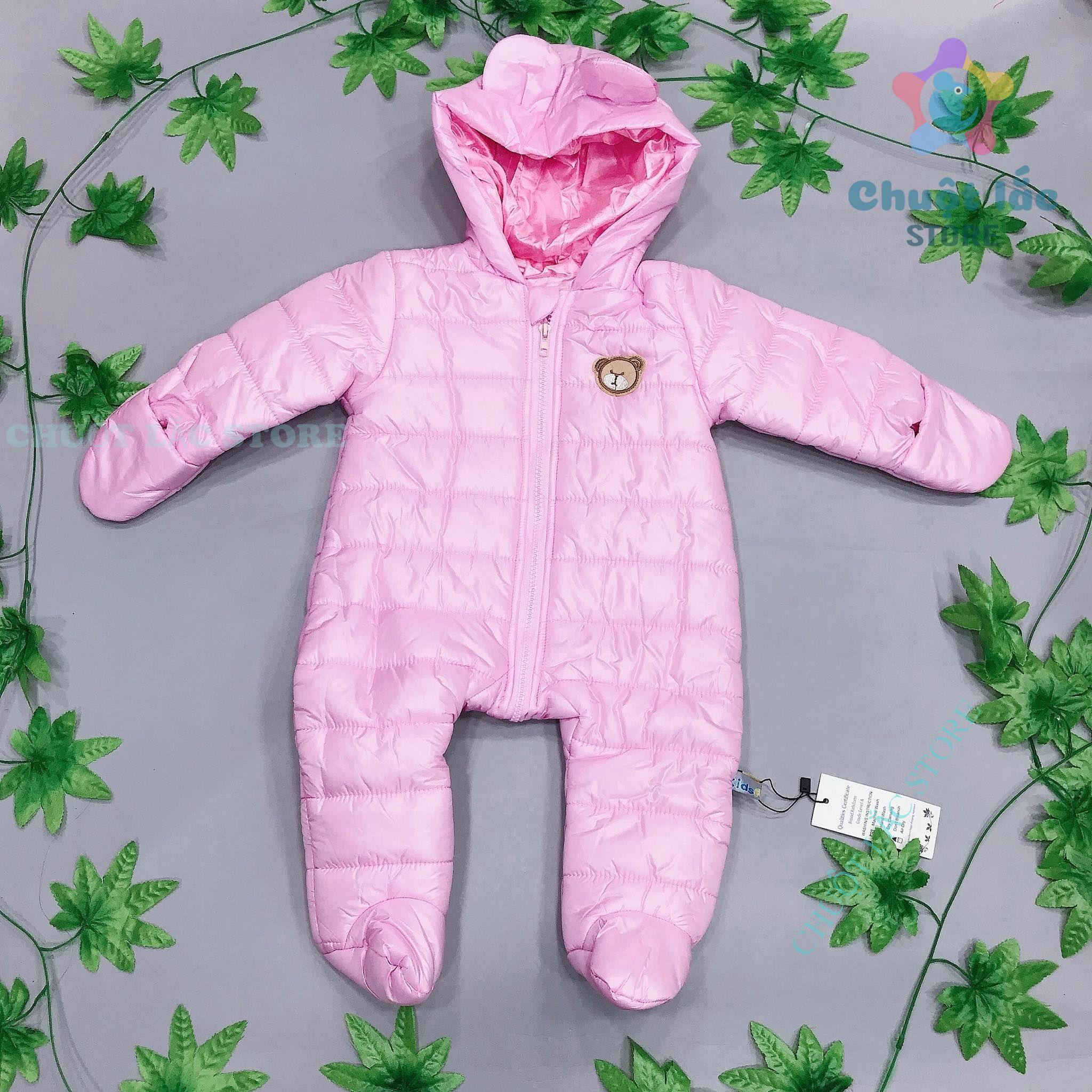 [HCM]Xả kho body cho bé trai bé gái body ủ bông dày dặn cho bé sơ sinh đến 2 tuổi