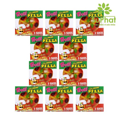 Combo 10 Kẹo dẻo pizza Trolli - Đức