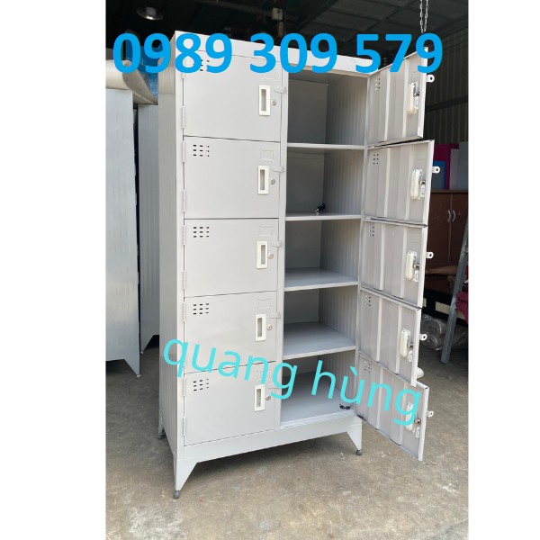 TỦ HỒ SƠ LOCKER 10 CỬA TĨNH ĐIỆN CAO CẤP HCM