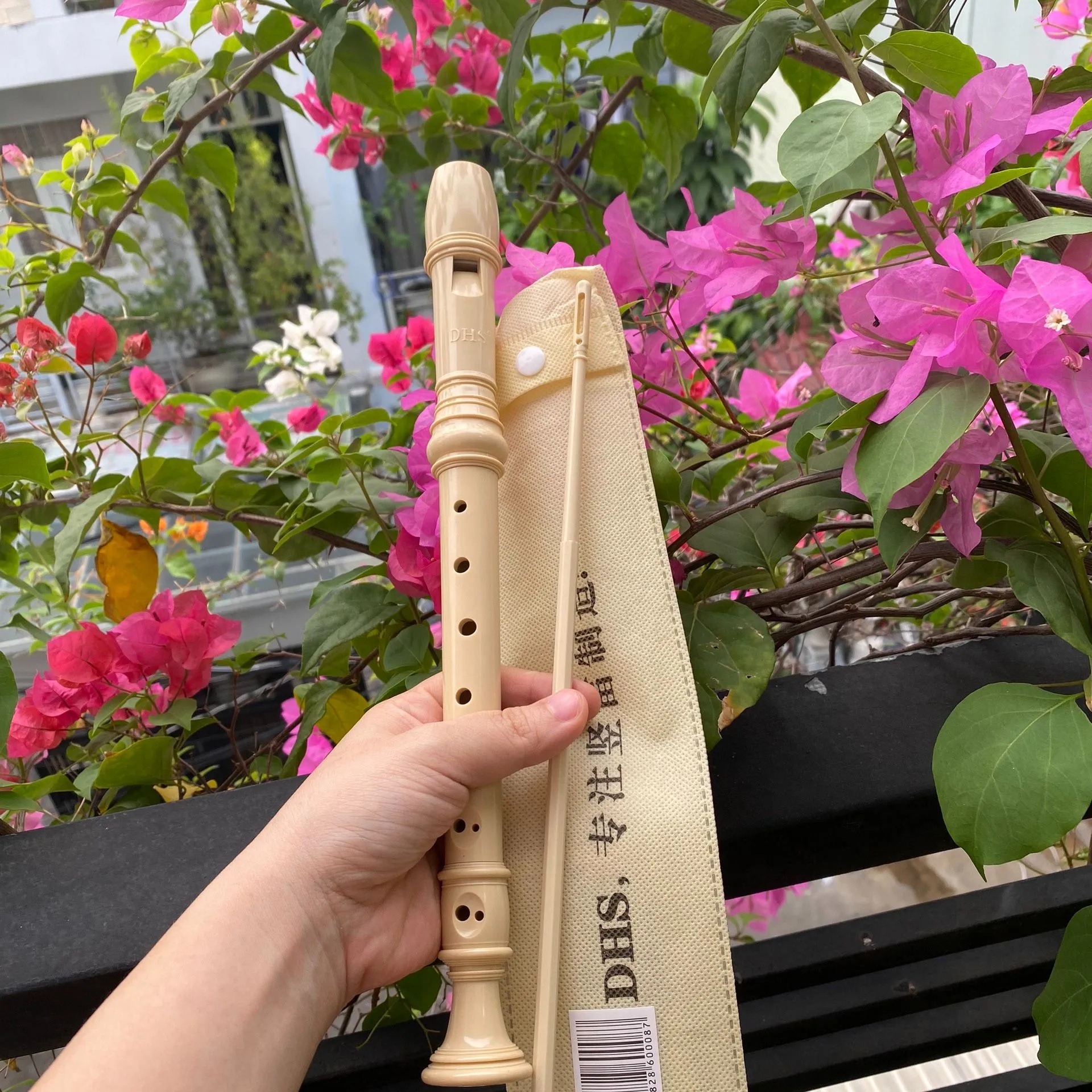 Sáo Recorder DHS 8 lỗ dễ thổi dành cho học sinh