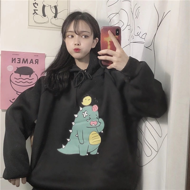Áo hoodie khủng long khóc HARI1120