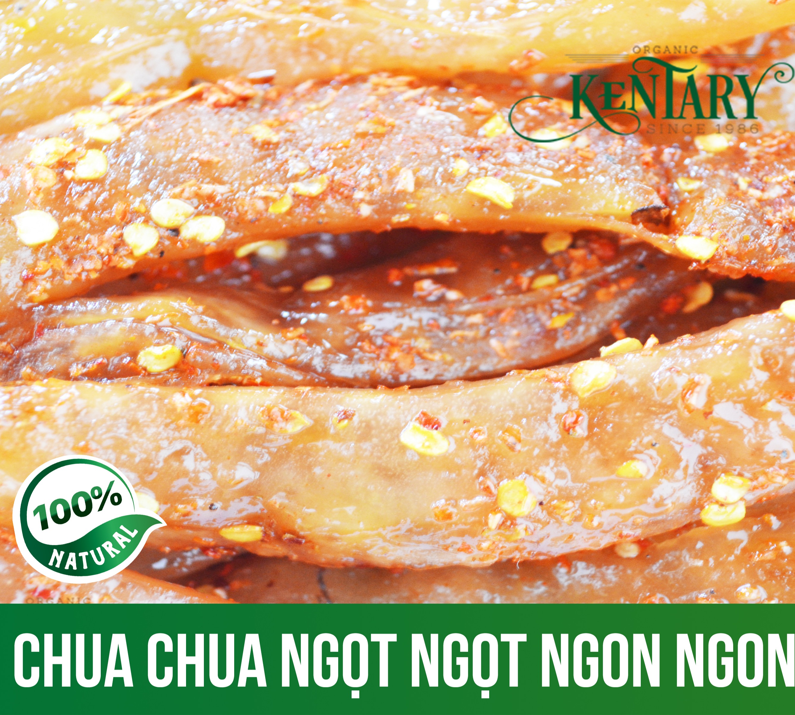 Me lắc sấy  Kentary túi 200g,