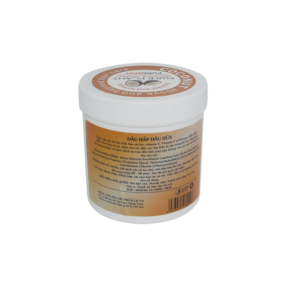 Dầu hấp dưỡng tóc tinh dầu Dừa 500ml - 1000ml ( Coconut Pureplant Repair Hair Treatment 500ml - 1000ml )