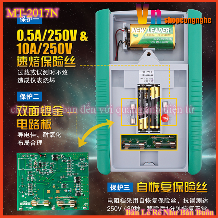 Đồng hồ đo kim Proskit MT-2017N