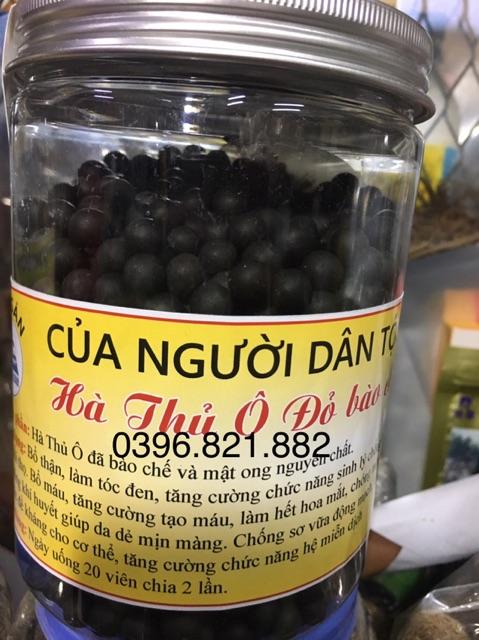 Hà thủ ô đỏ bào chế cùng mật ong 500g