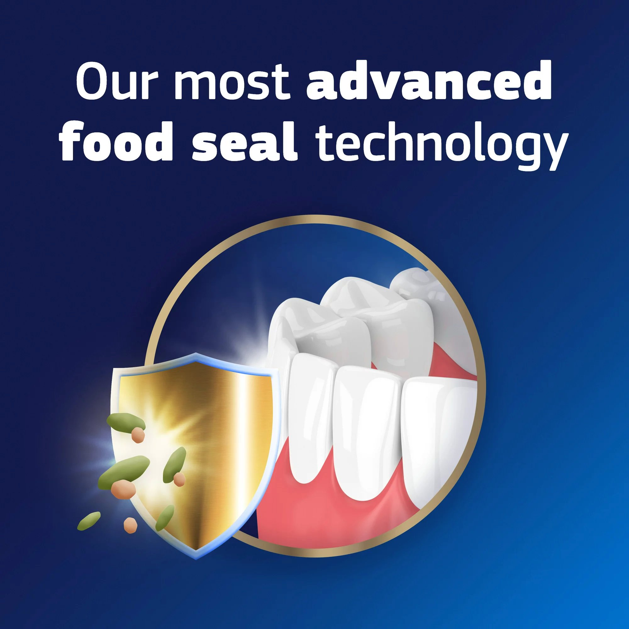 [Siêu dính cao cấp] Keo dán hàm giả răng giả Fixodent Advanced max hold 62g