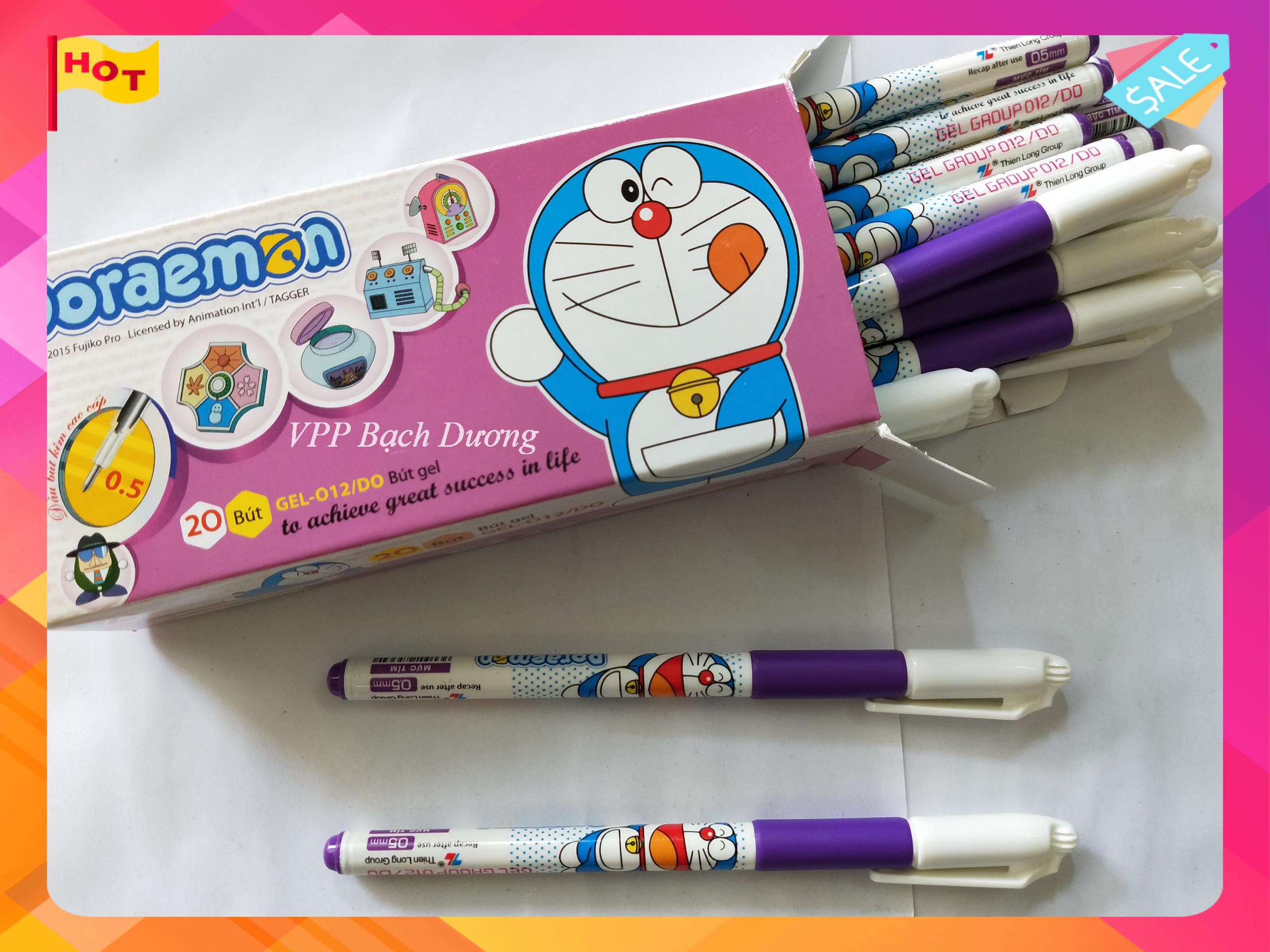 Bút tím Doraemon Thiên Longg - Gel 012- cây