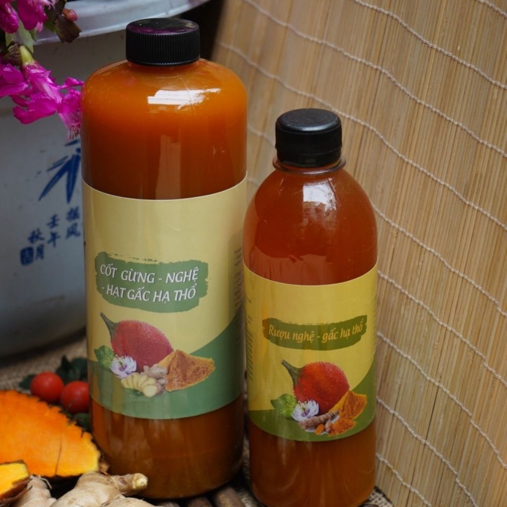 Cốt Nghệ Gấc Hạ Thổ (Dành cho da mặt)