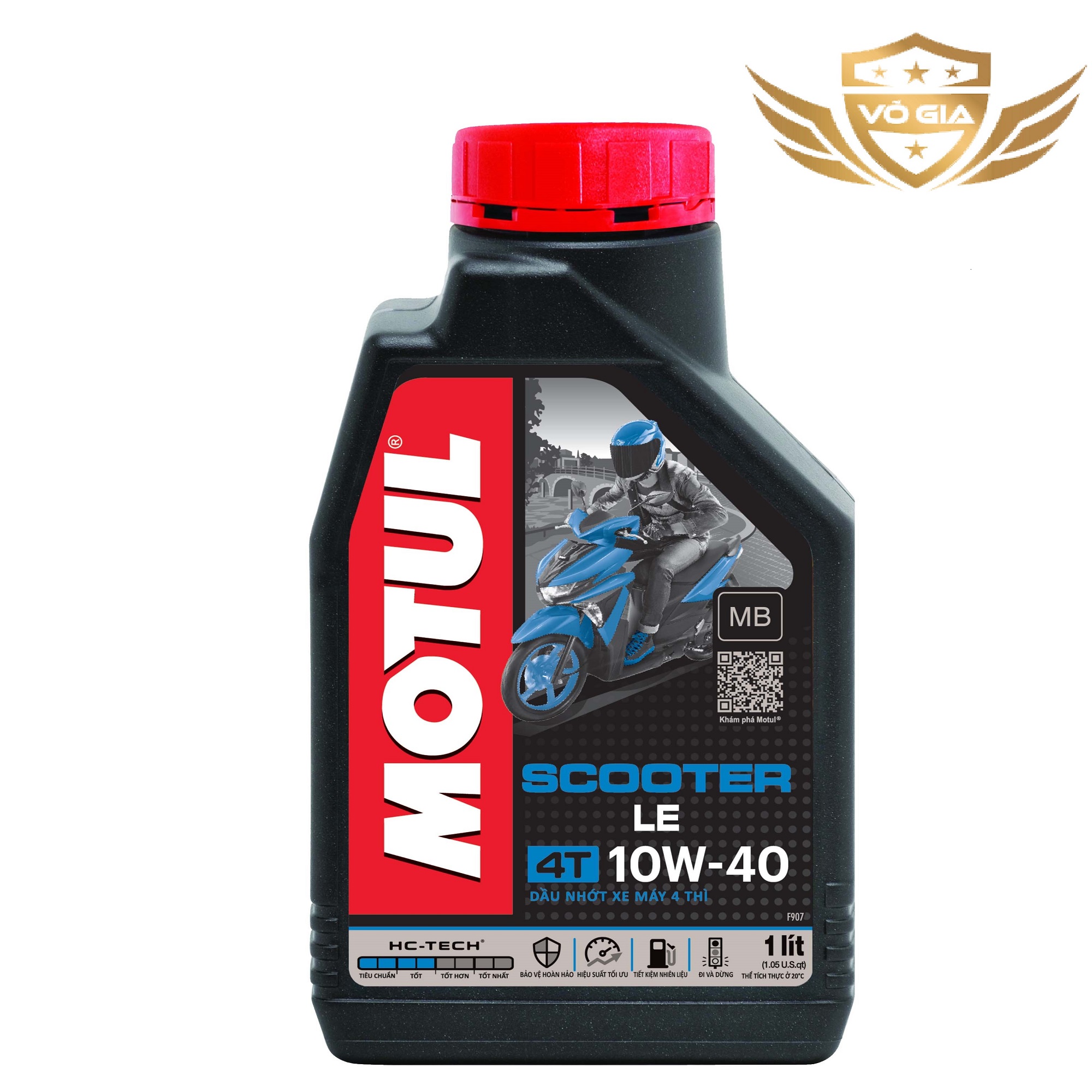Nhớt MOTUL SCOOTER LE 10W40 800ml - Nhớt xe tay ga cao cấp