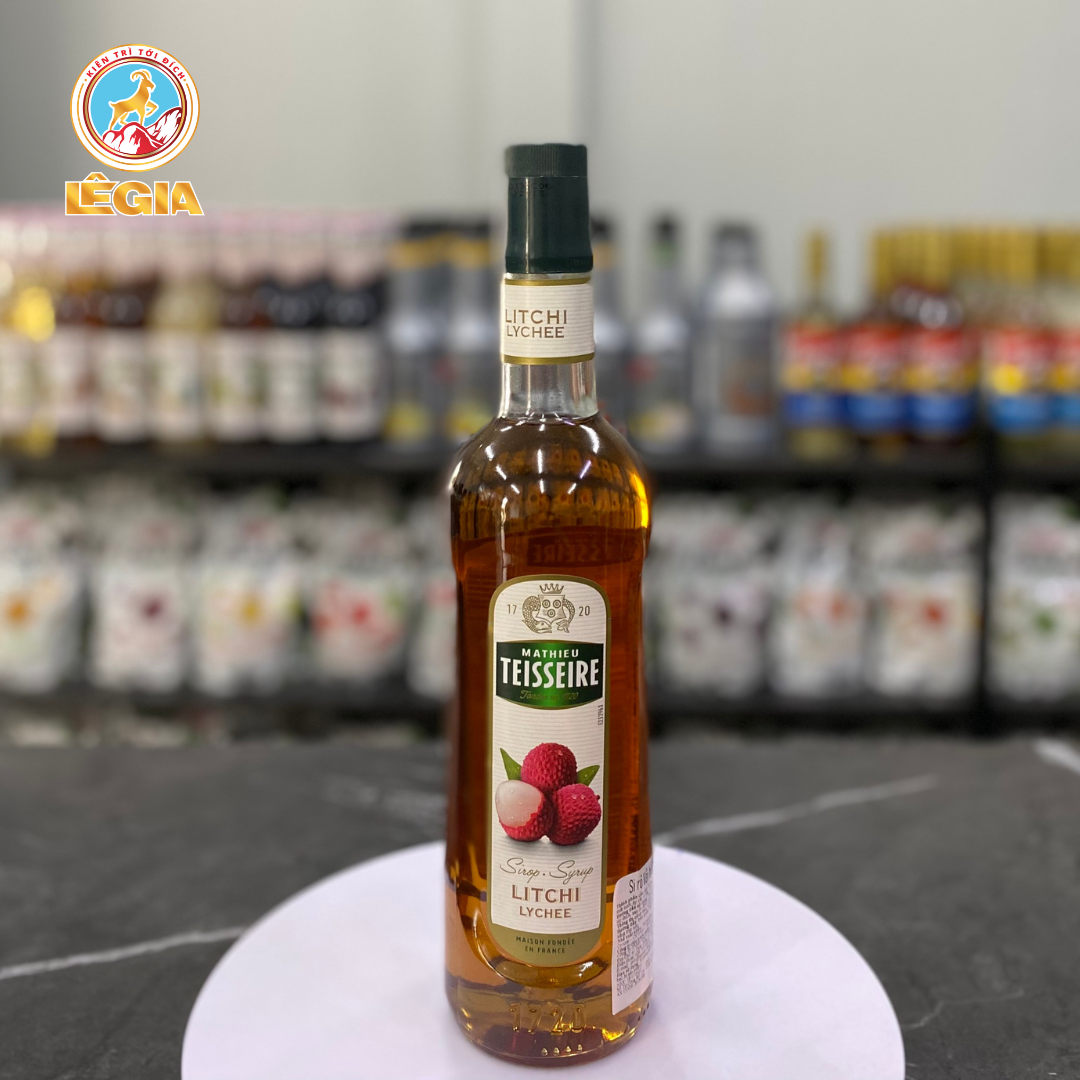 SIRUP TEISSEIRE VẢI 700ML - TEISSEIRE LYCHEE SYRUP